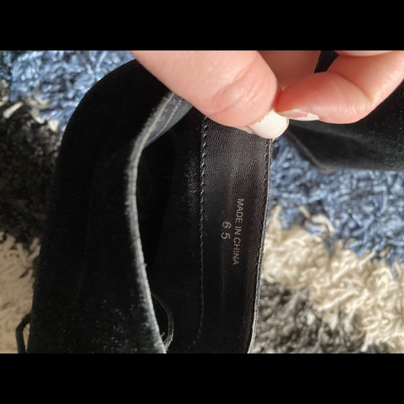 Dolce Vita black suede wedges - Picture 7 of 9